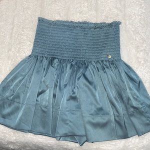 Blue natural life skort